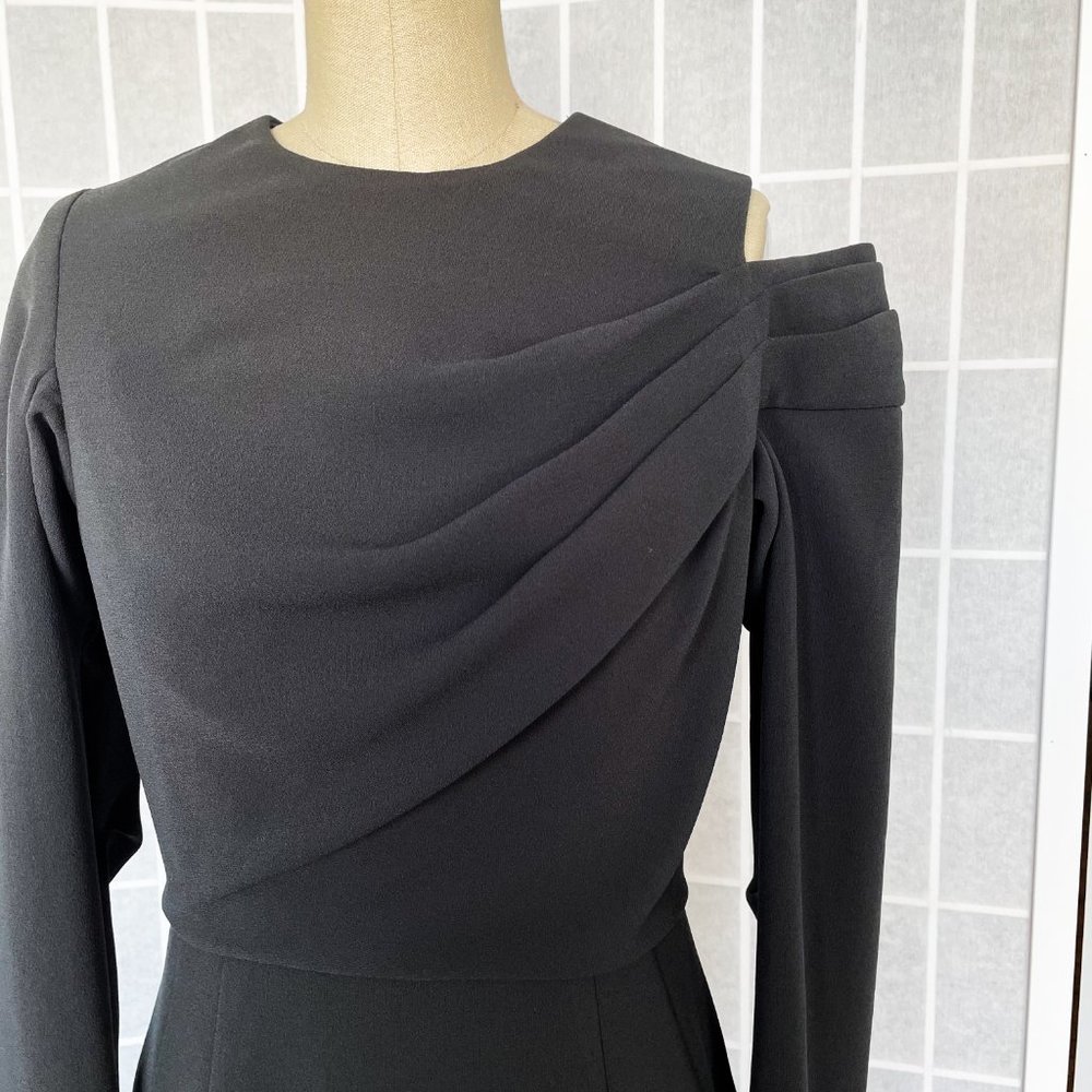 Byron Lars Black Midi Dress - Picture 3 of 4